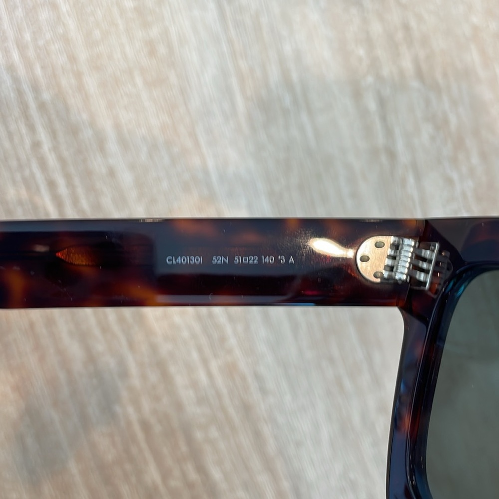 Celine Brown Tortoise Sunglasses - Picture 3 of 4